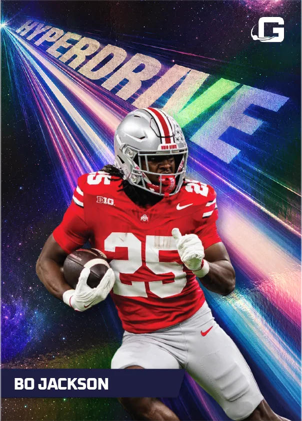 HyperDrive Ultimate /1 — Bo Jackson, Ohio State (rendering)