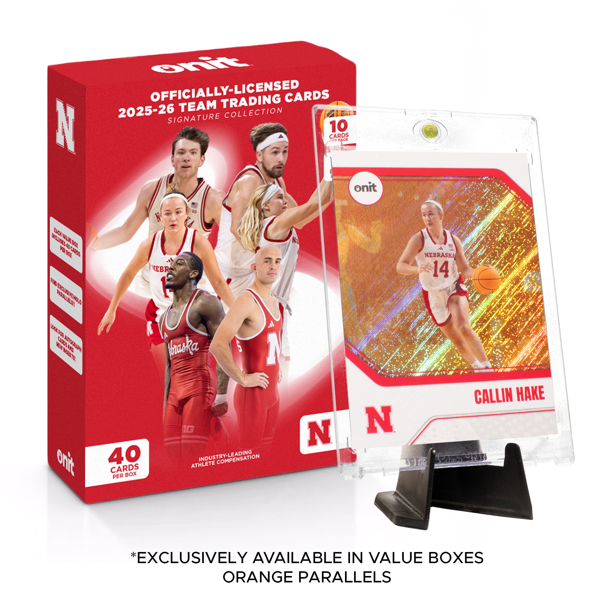 University of Nebraska Winter Sports 2025-26 Trading Cards - Value Box