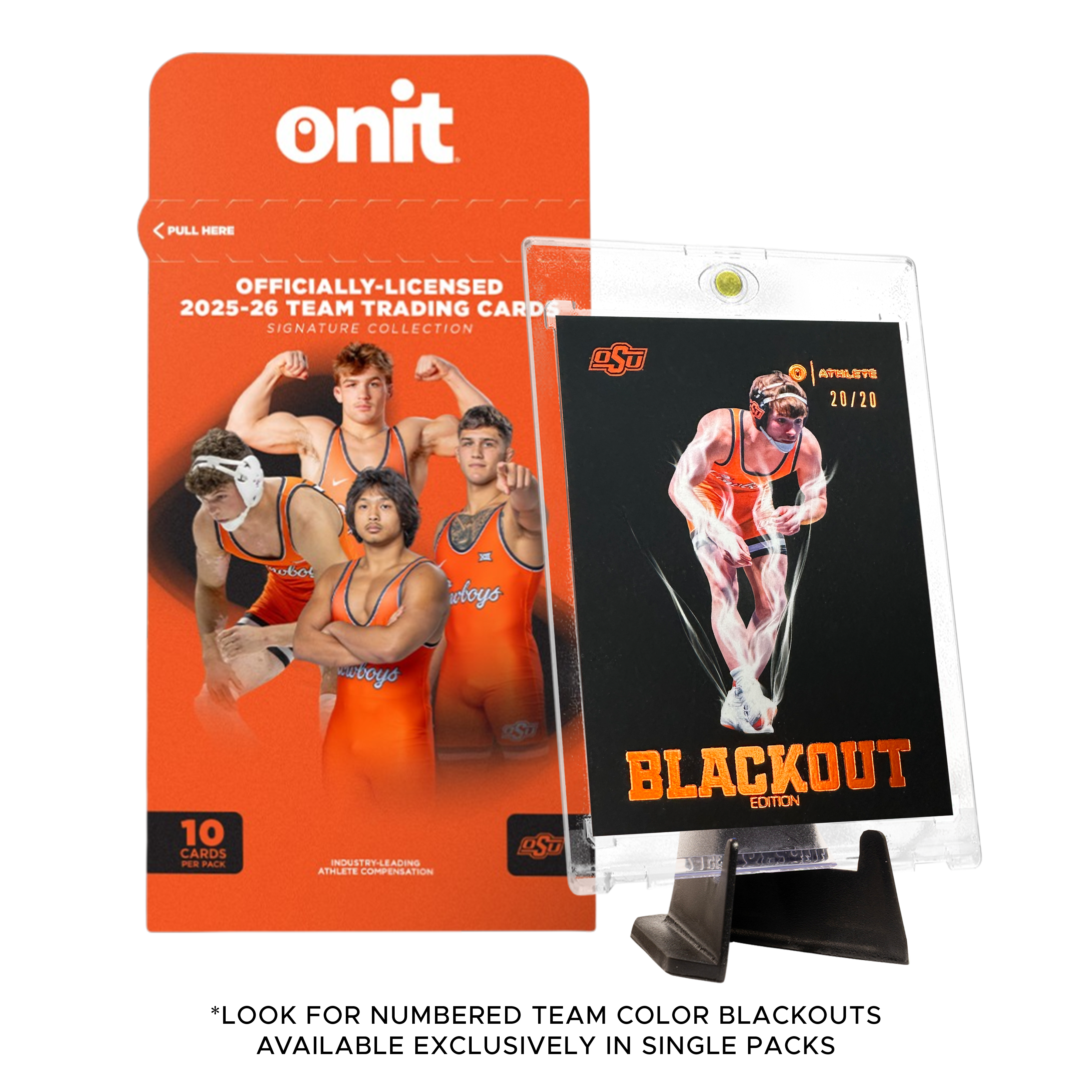 Oklahoma State University Wrestling 2025-26 Trading Cards - Single Pack