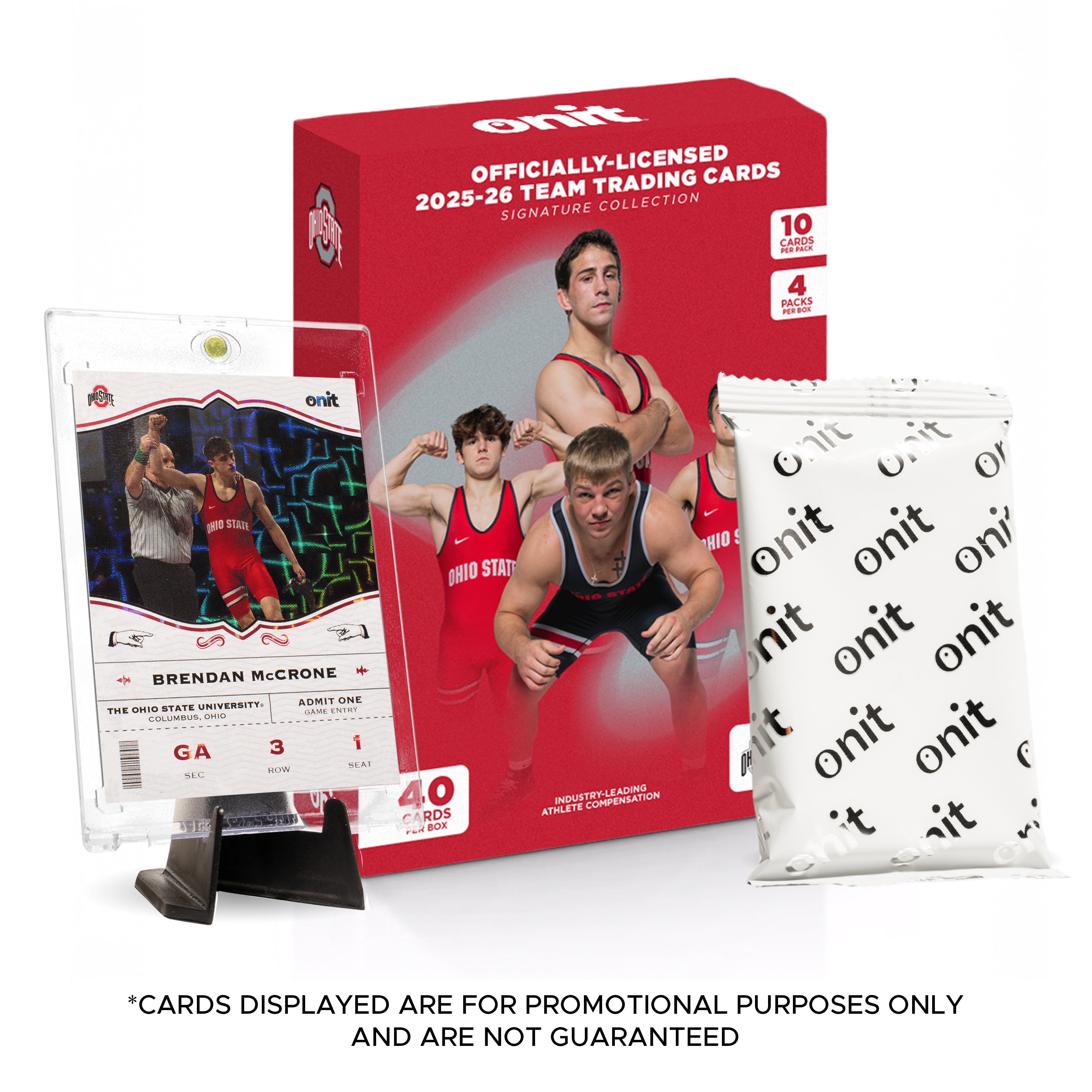 The Ohio State University Wrestling 2025-26 Trading Cards - Value Box