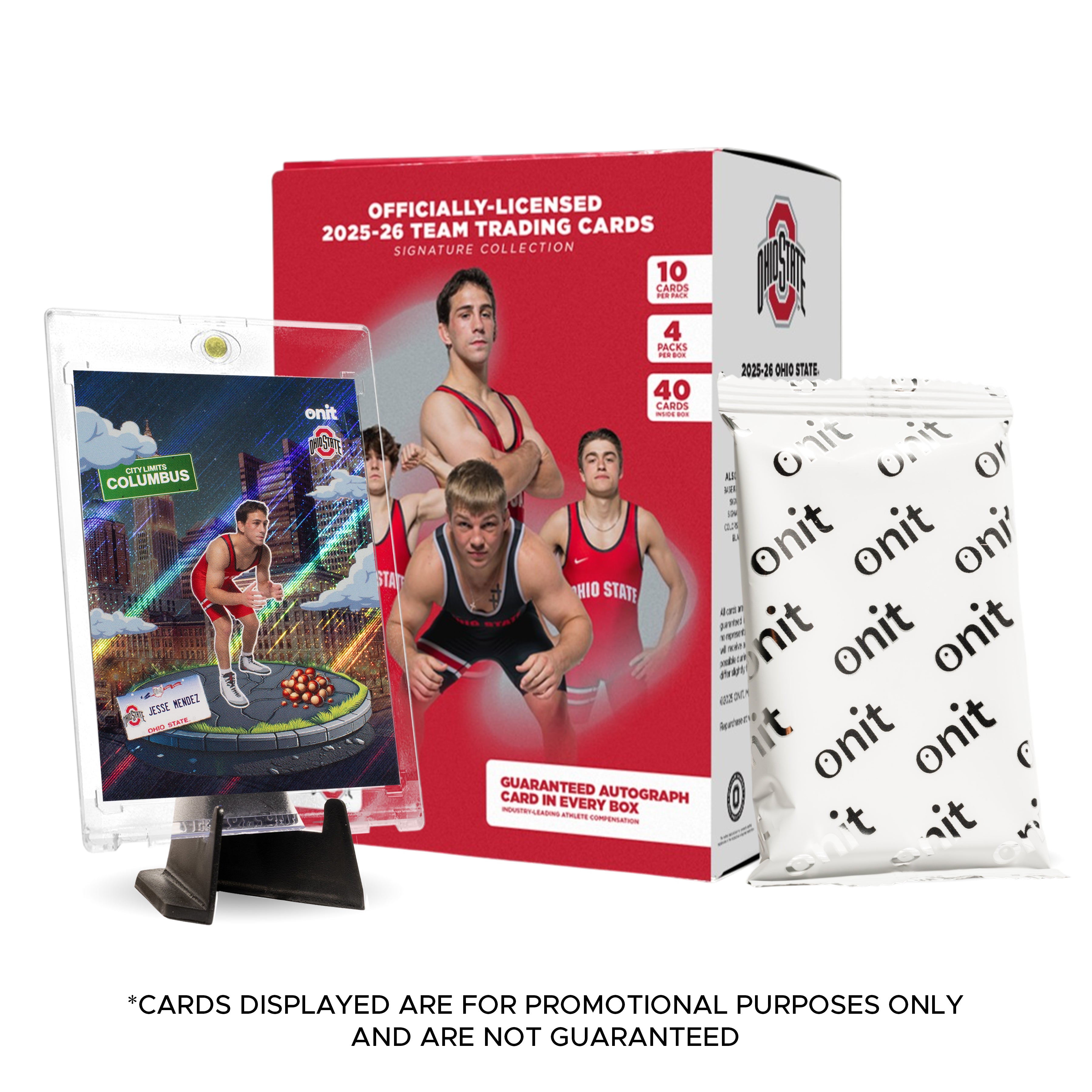 The Ohio State University Wrestling 2025-26 Trading Cards - Platinum Box (Guaranteed Autograph)
