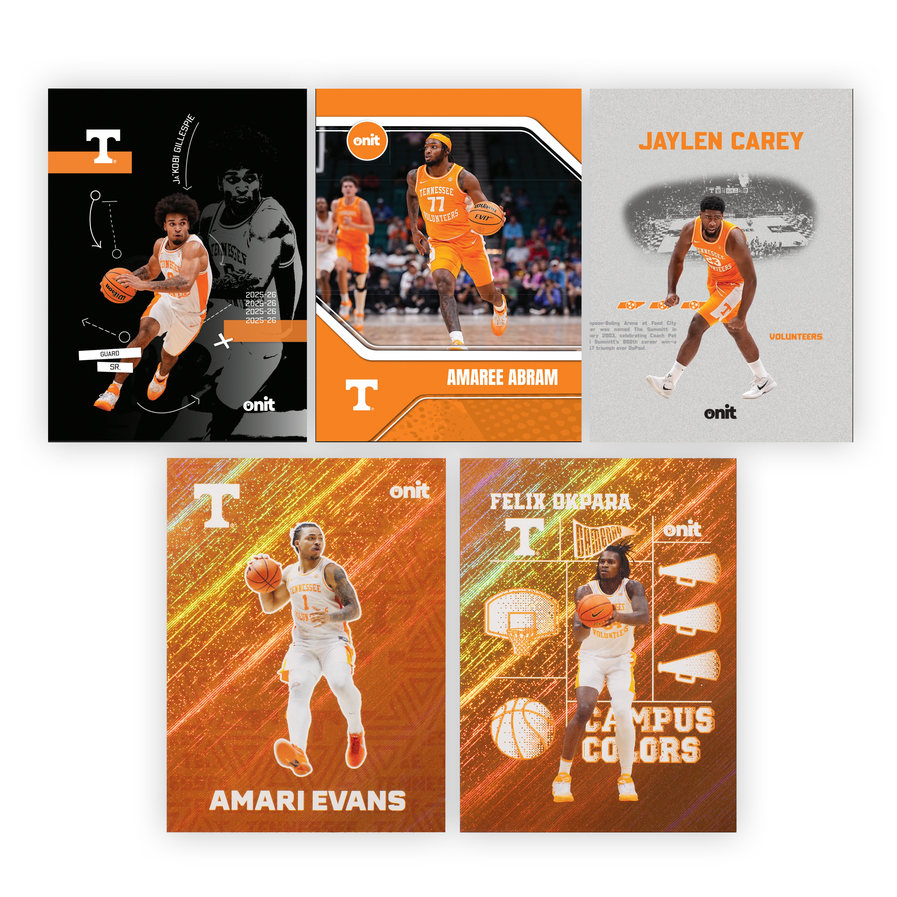 University of Tennessee Men's Basketball 2025-26 Trading Cards - Value Box