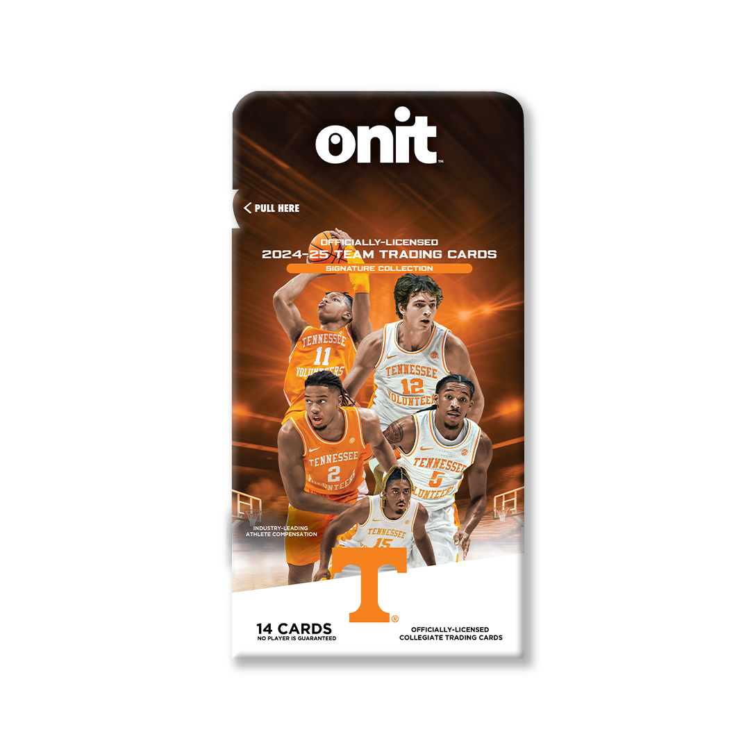 University of Tennessee® NIL Men's Basketball - 2024-25 Signature Trading Cards - Single Pack