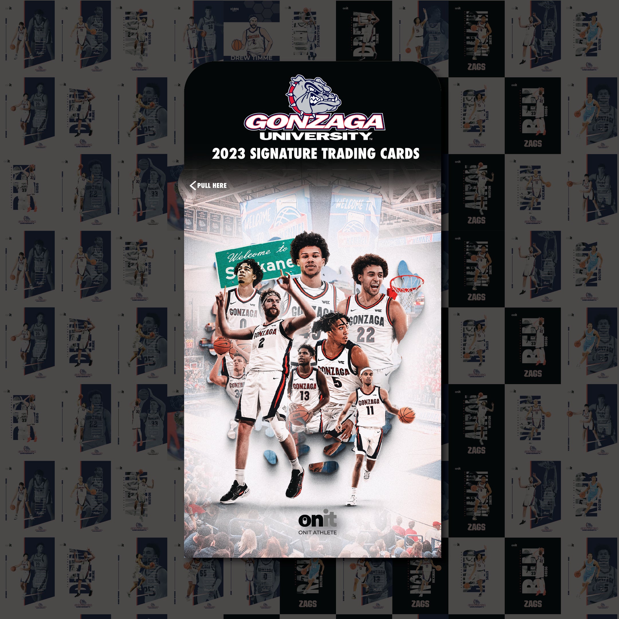 Gonzaga University NIL Basketball - 2022-23 Signature Trading Cards - Single Pack
